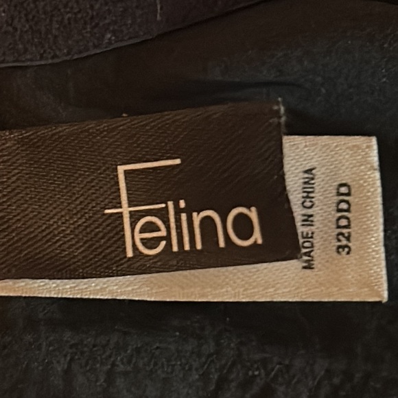 FELINA 32DDD BLACK BRA - Picture 3 of 3